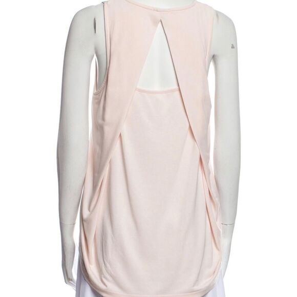 SPLENDID shirt sleeveless with back cut out size S light pink EUC - Picture 11 of 13